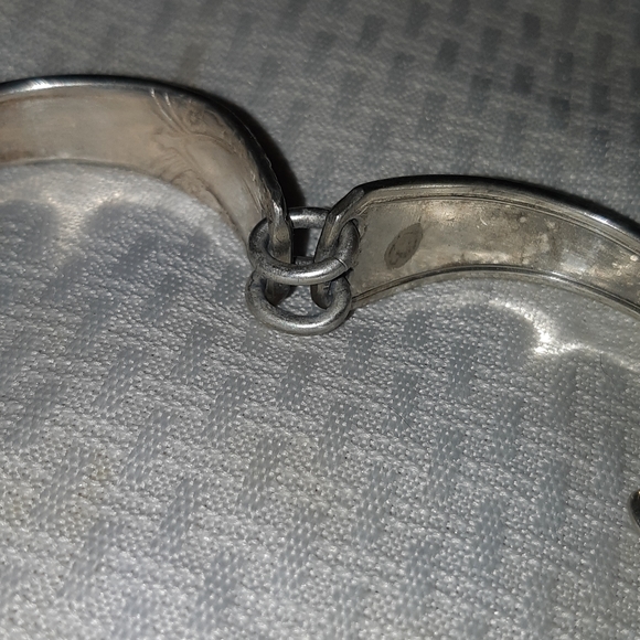 Heavy Silver Spoon Bracelet - Picture 12 of 16